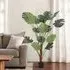 Artificial Monstera Tree in Pot - Green
