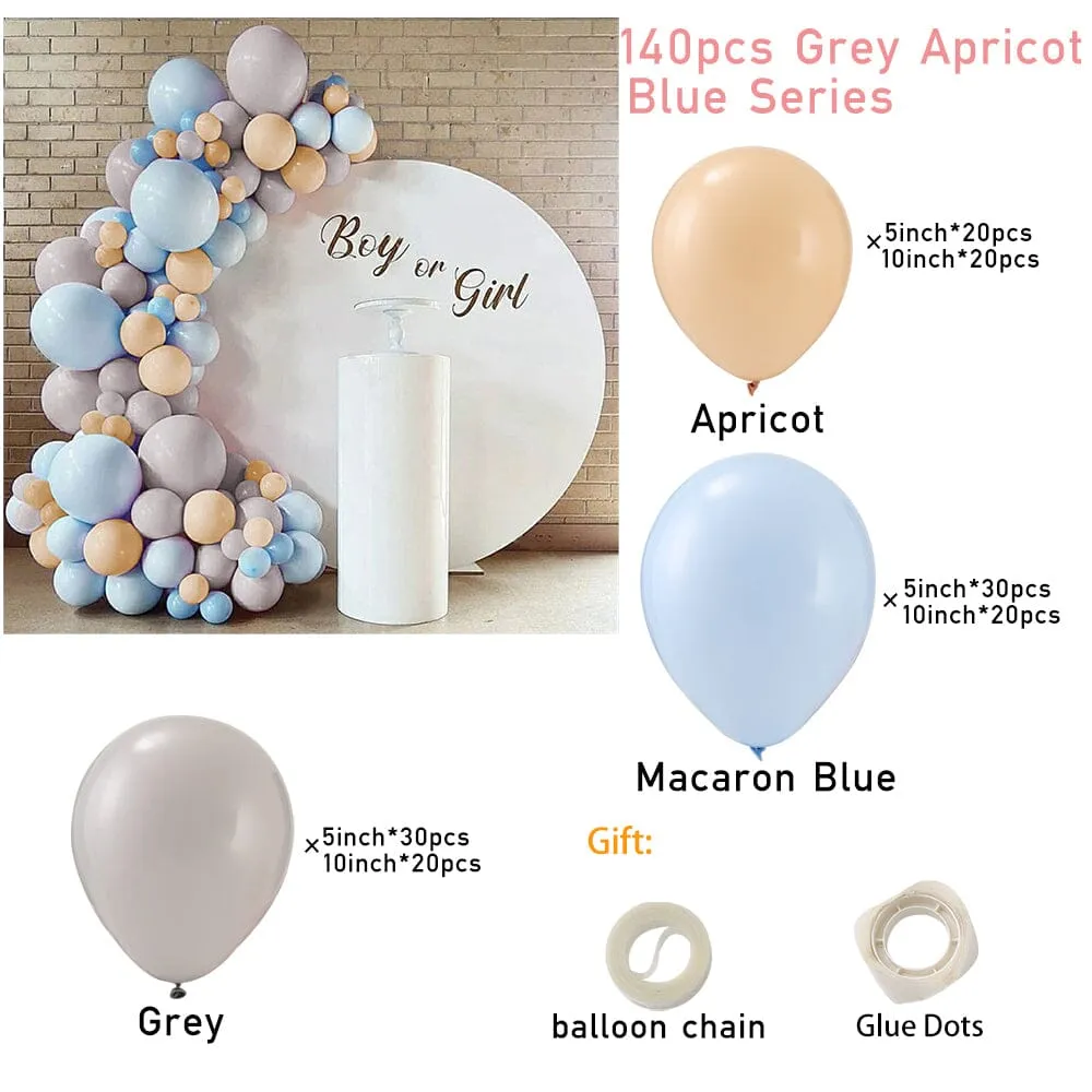 Balloon Garland Kit Macaron, Metallic & Polka Dot - Latex product