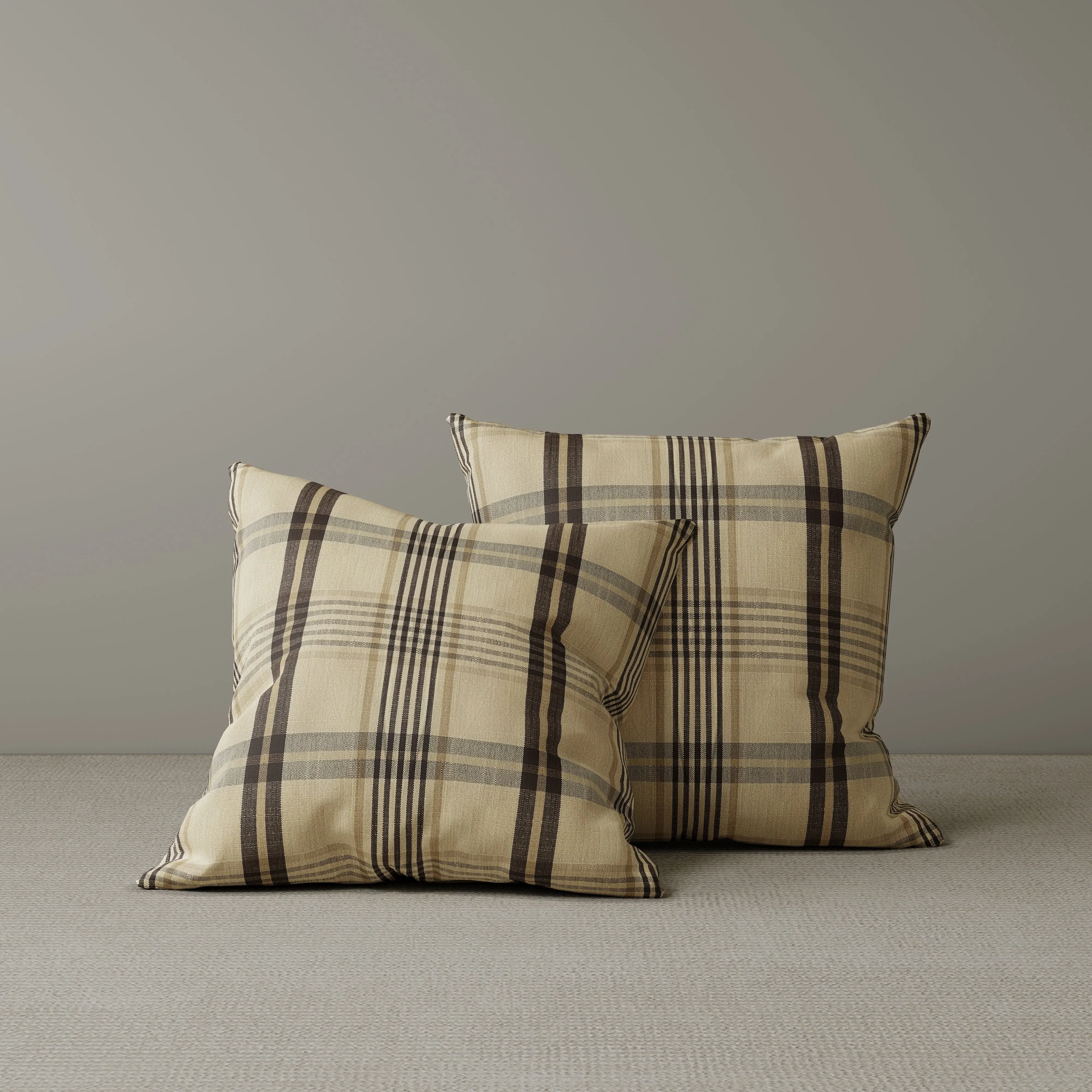 Cottonfy Square Cushion - Cocoa, Cotton Linen