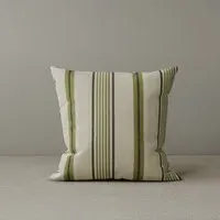 Cottonfy Square Cushion - Green, Cotton Linen