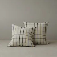 Cottonfy Square Cushion - Light Blue, Cotton Linen