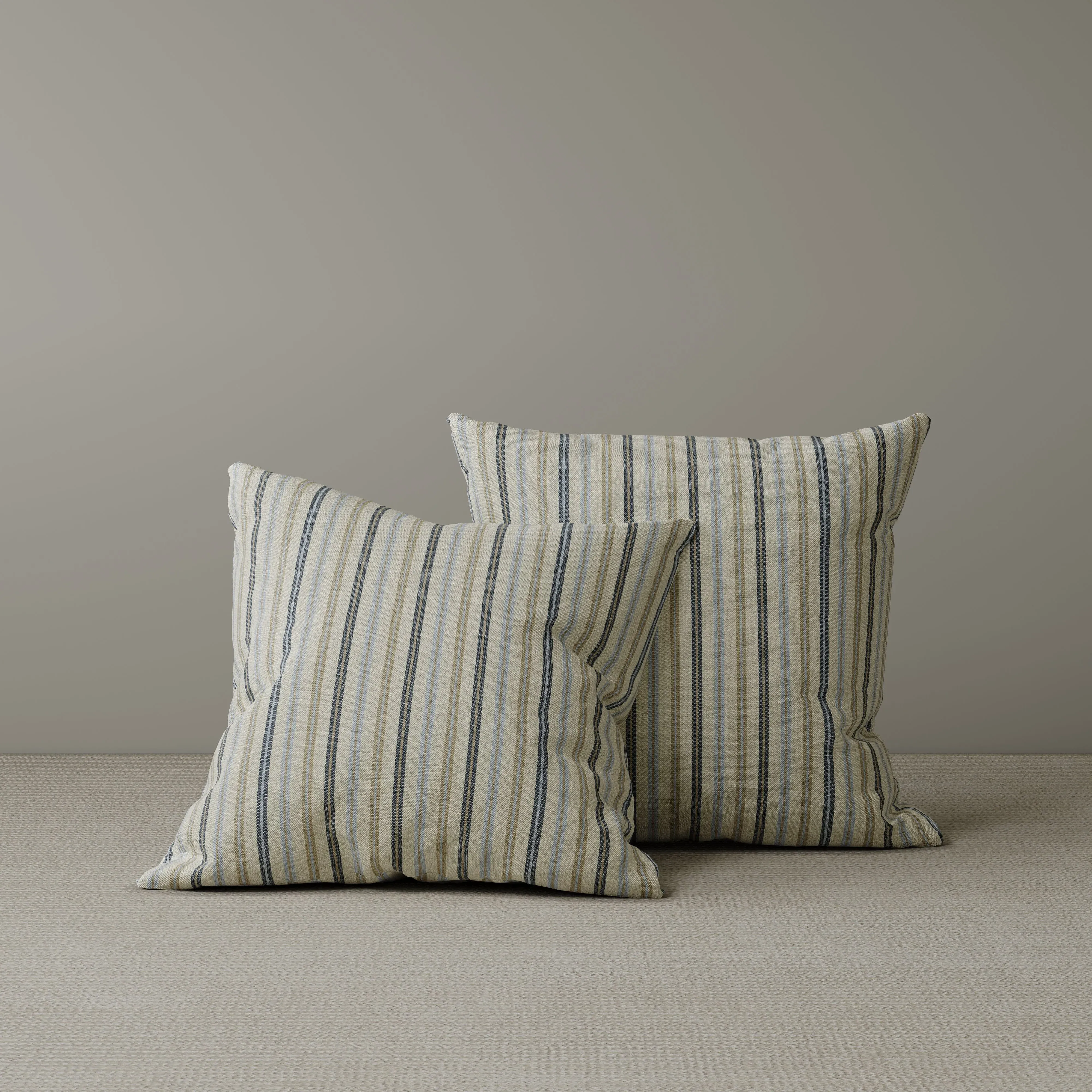 Cottonfy Square Cushion - Light Blue, Cotton Linen