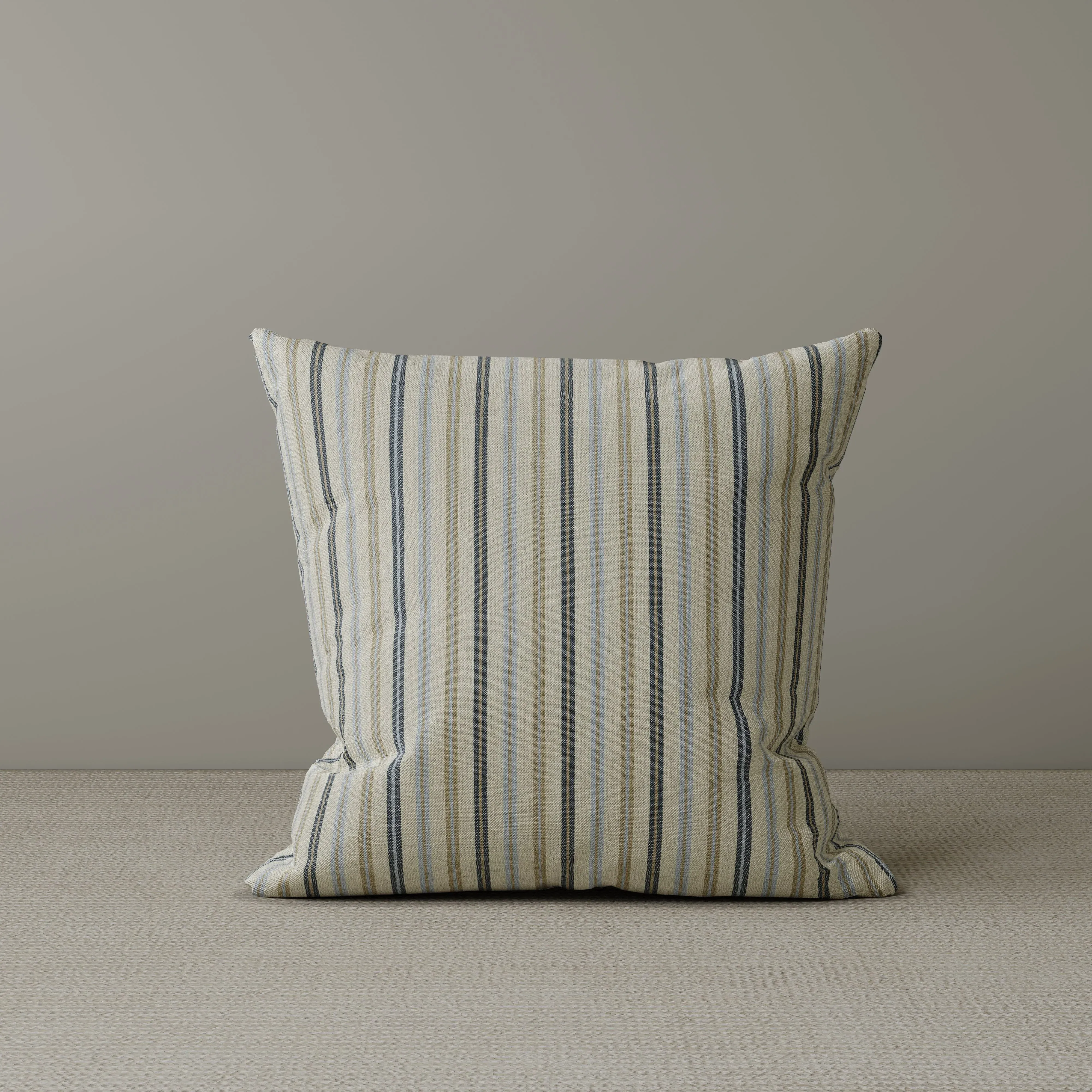 Cottonfy Square Cushion - Light Blue, Cotton Linen