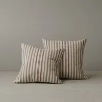 Cottonfy Square Cushion - Red, Cotton Linen