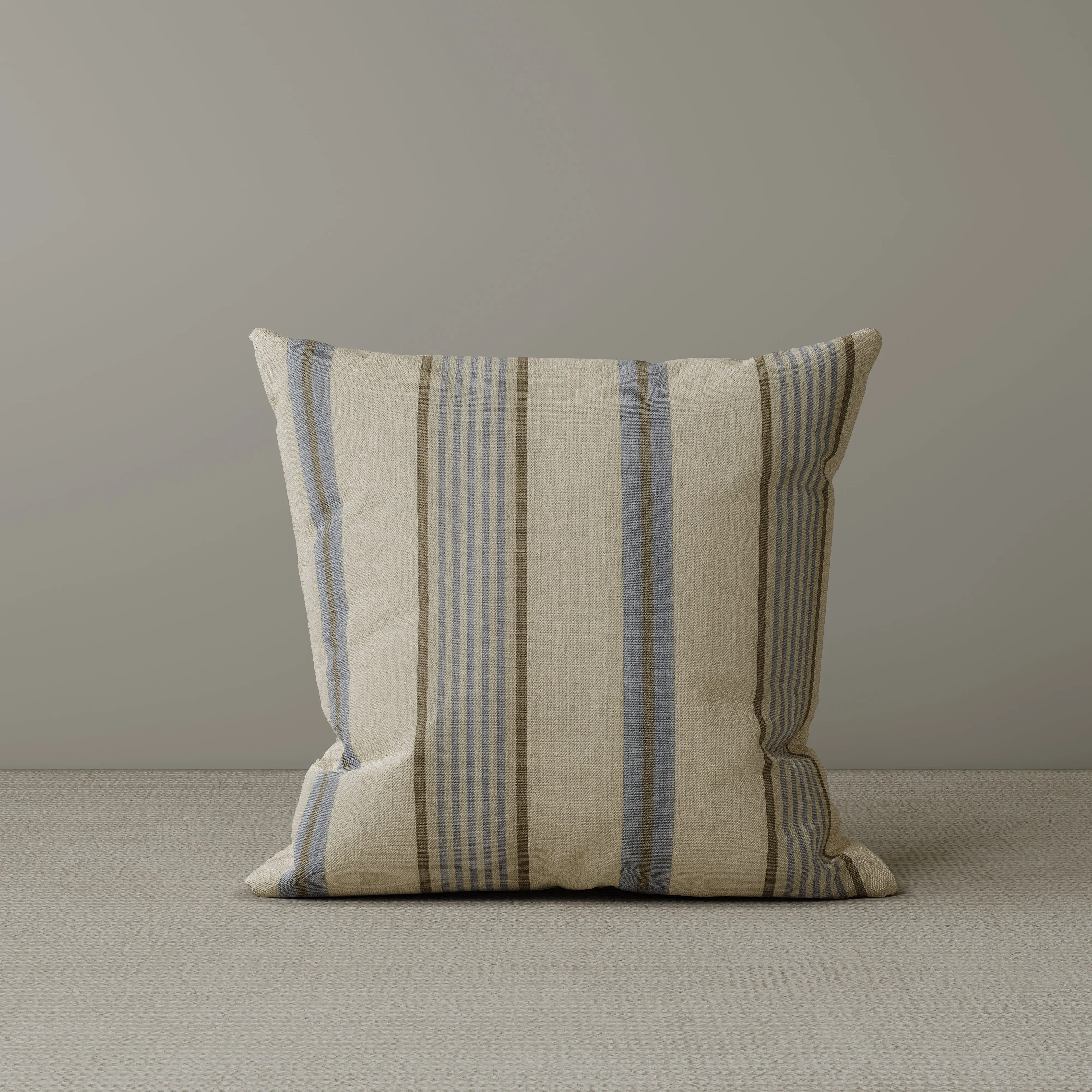 Cottonfy Square Cushion - Sky Blue, Cotton Linen