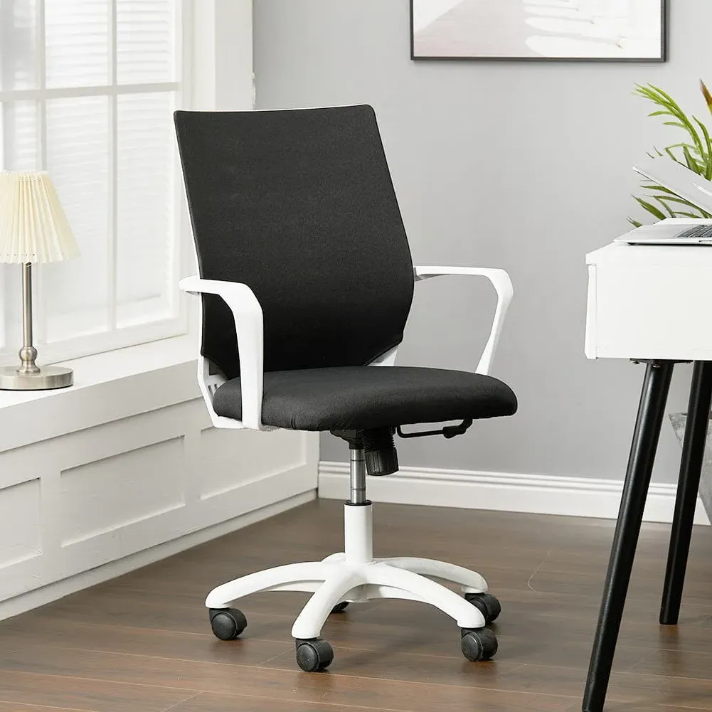 Ergonomic Mesh & Fabric Office Chair - Black product