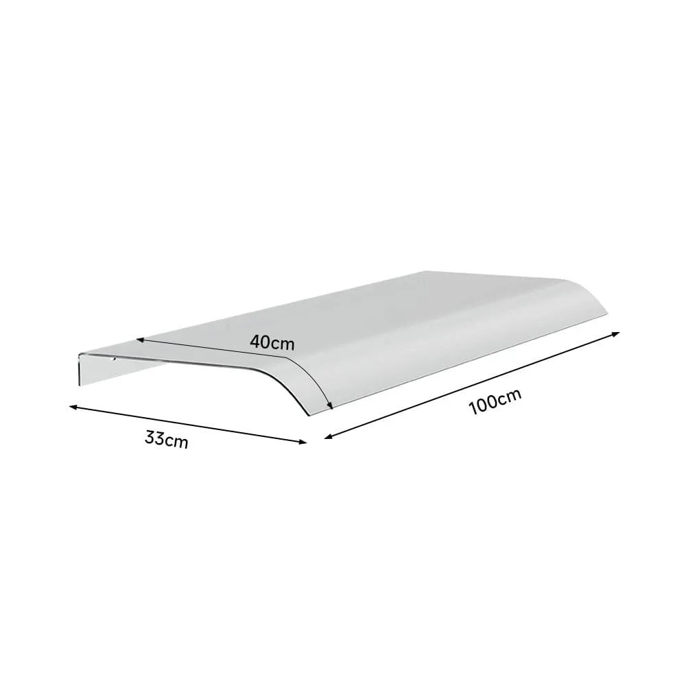 Frosted Fixed Awning Canopy for Window and Door - PET product