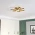 Golden Frame LED Chandelier Ceiling Light - Gold, Aluminum