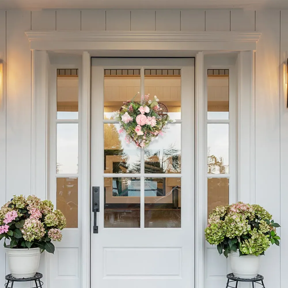 Heart-shaped Flower Wreath Wedding Decoration - Assorted image