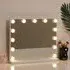 Hollywood Vanity Mirror with LED Lights - Metal