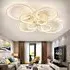 Lightsin 4/6/8 Rings LED Semi-Flush Ceiling Light - White