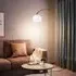 Lightsin Adjustable Arch Floor Lamp - Marble Base