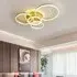 Lightsin Circle LED Ceiling Light with Dimmable - Gold