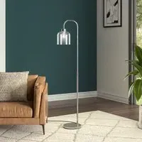 Lightsin Floor Lamp - Chrome, Glass