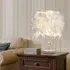 Lightsin Heart Shape Table Lamp - White, Metal