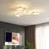 Lightsin LED Ceiling Light with Star Lampshades - White