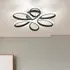 Lightsin LED Chandelier Ceiling Light Dimmable - Black