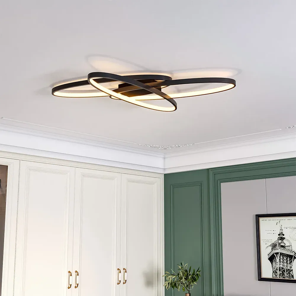 Lightsin Oval LED Ceiling Light Dimmable - Iron, Acrylic product