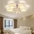 Lightsin Semi-Flush Ceiling Light with Crystal Drops - Chrome