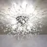 Lightsin Sputnik Flush Mount Ceiling Light - Chrome, Crystal
