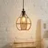 Lightsin Woven Rattan Pendant Light - Natural, Iron