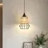 Lightsin Woven Rattan Pendant Light - Natural, Iron