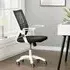 Mesh Back Swivel Office Chair with Folding Armrests