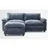 Modular Sofa Set with Ottoman - Grey, Chenille