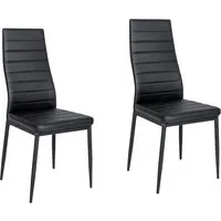 PU Leather Dining Chair Set alternate view