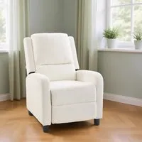 Reclining Sofa Chair 140° Adjustable - Black Plastic Legs alternate view