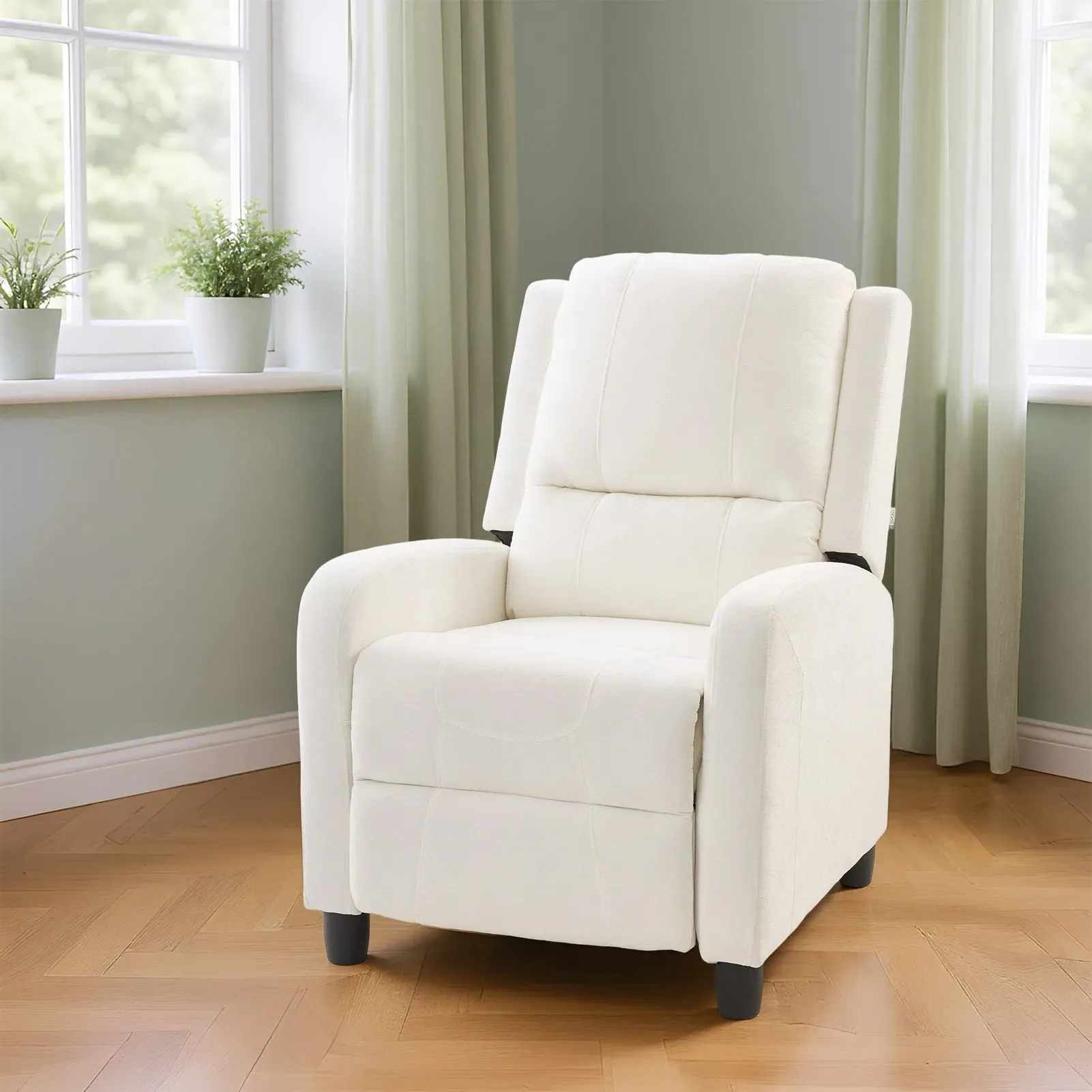 Reclining Sofa Chair 140° Adjustable - Black Plastic Legs product