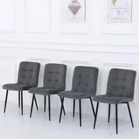 Retro Velvet Accent Desk Chair - Green, Velvet