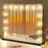 Sheonly Frameless Hollywood Vanity Mirror with 11 Dimmable Lights