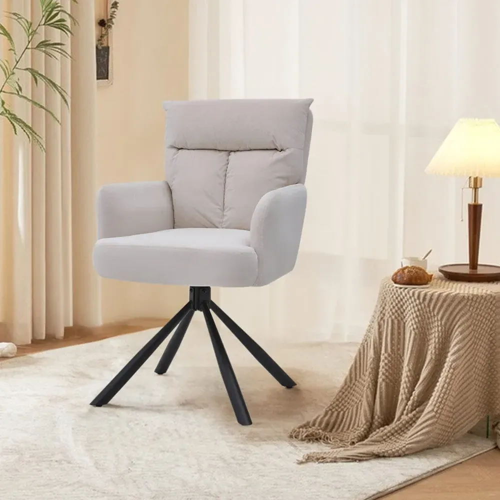 Swivel Armchair - Frosted Velvet image