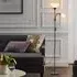 Torchiere Double Head Floor Lamp Adjustable - Metal