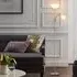 Torchiere Double Head Floor Lamp Adjustable - Metal