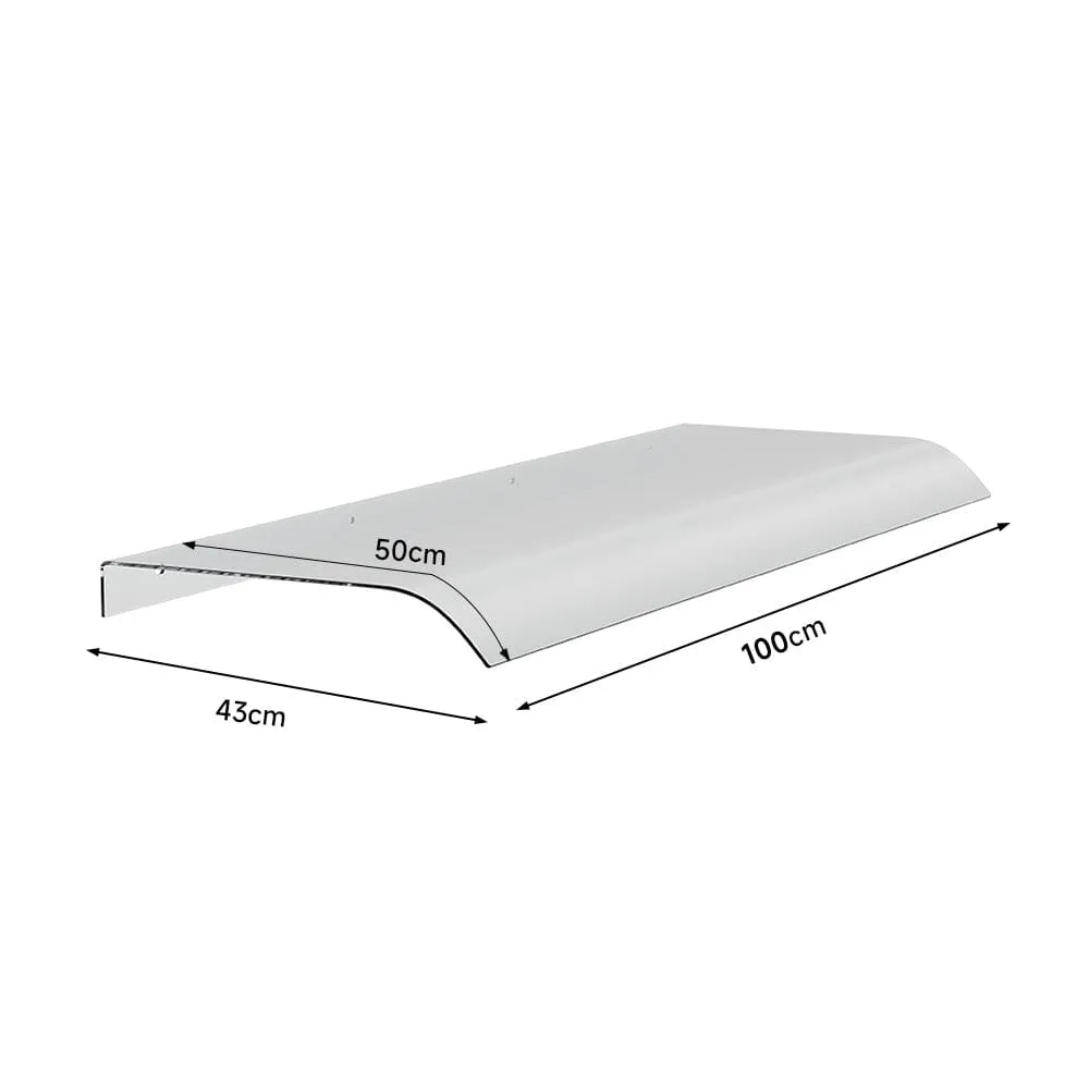 Transparent Arc Fixed Awning Canopy - PET product