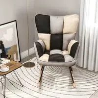 Tufted Rocking Chair - Linen