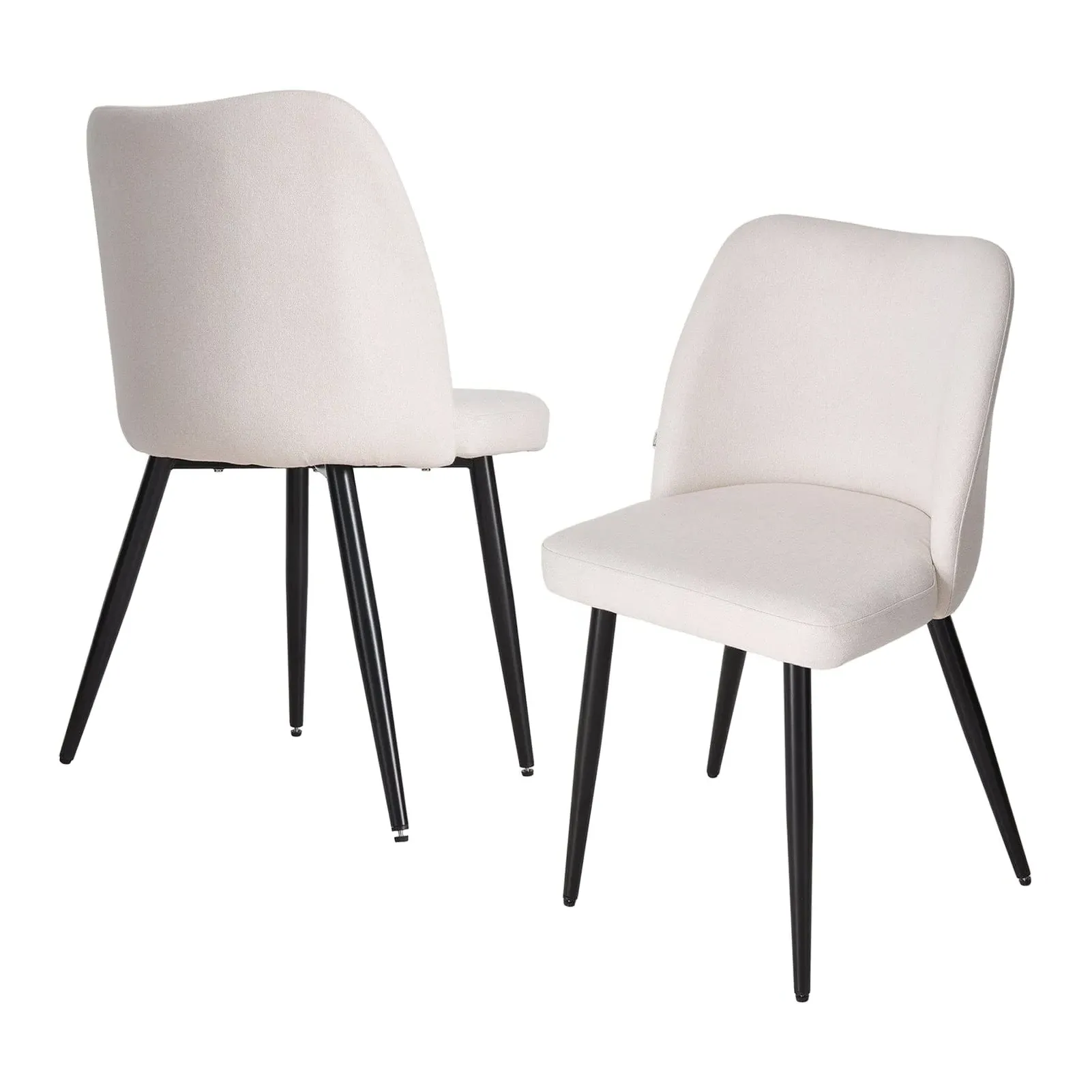 Upholstered Dining Chair Set of 2 - Off-White product