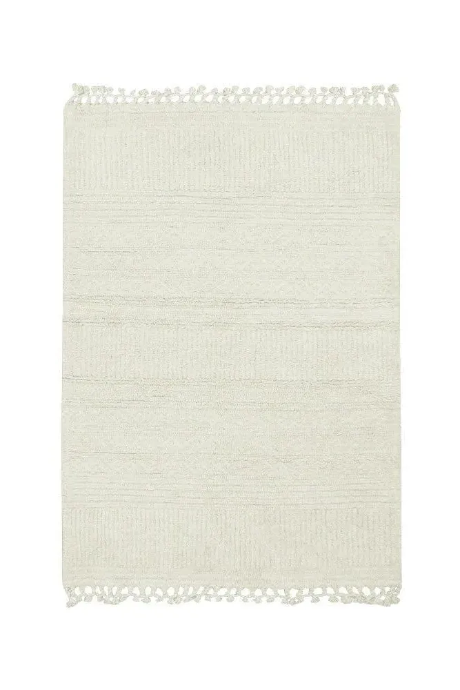 Ari Area Rug - White, Wool image