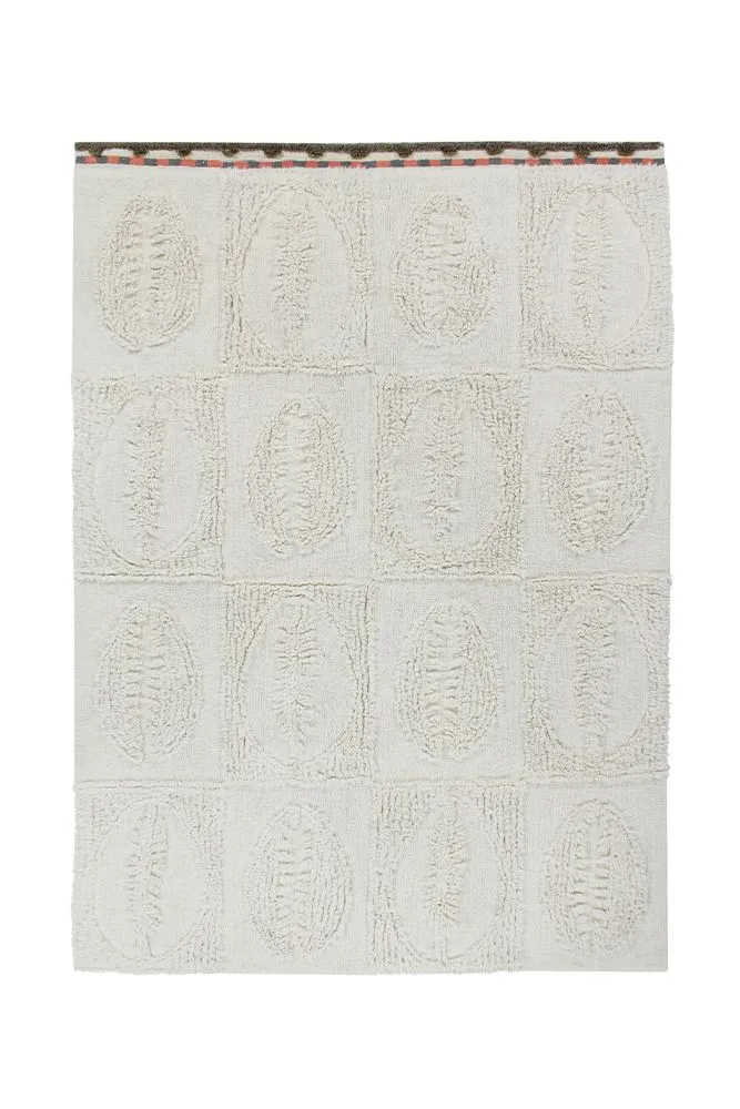 Bahari Area Rug - Beige, Wool