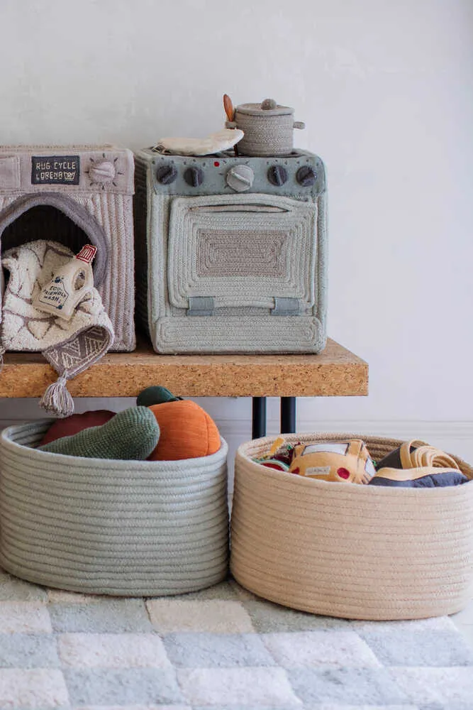 Basket Gram Storage Basket - Golden