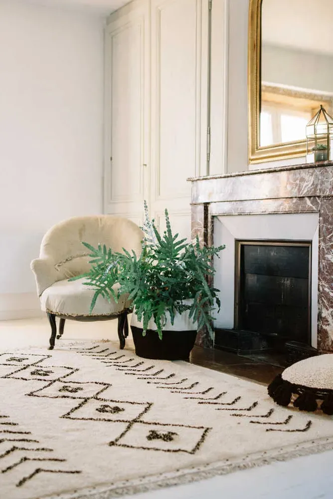 Bereber Rhombs Area Rug - Washable