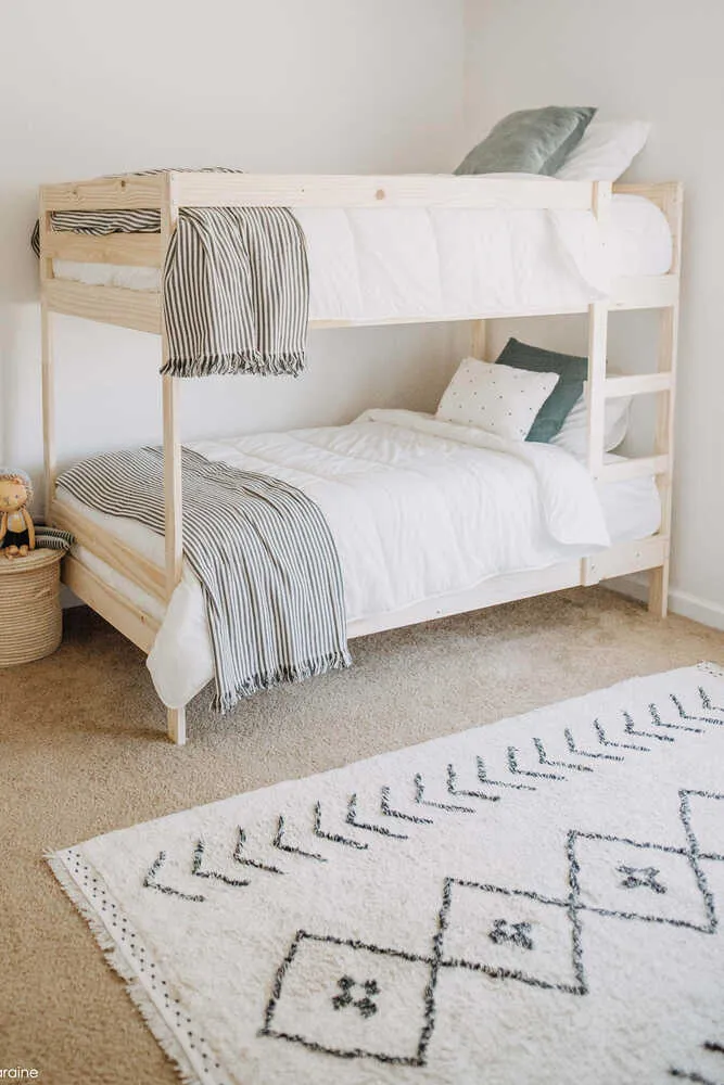 Bereber Rhombs Area Rug - Washable