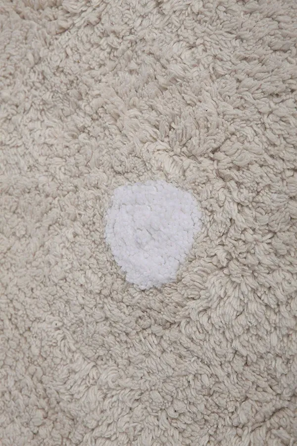 Biscuit Washable Rug - Beige