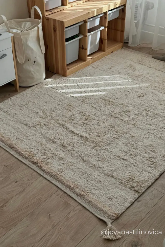 Bloom Washable Rug - Natural