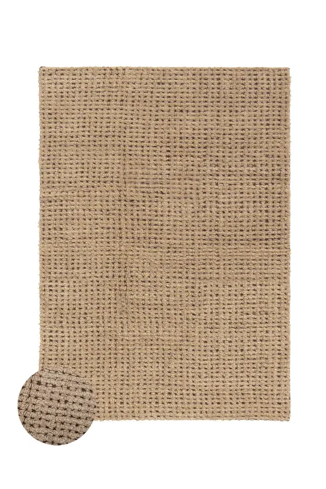 Blur Area Rug - Brown, Wool