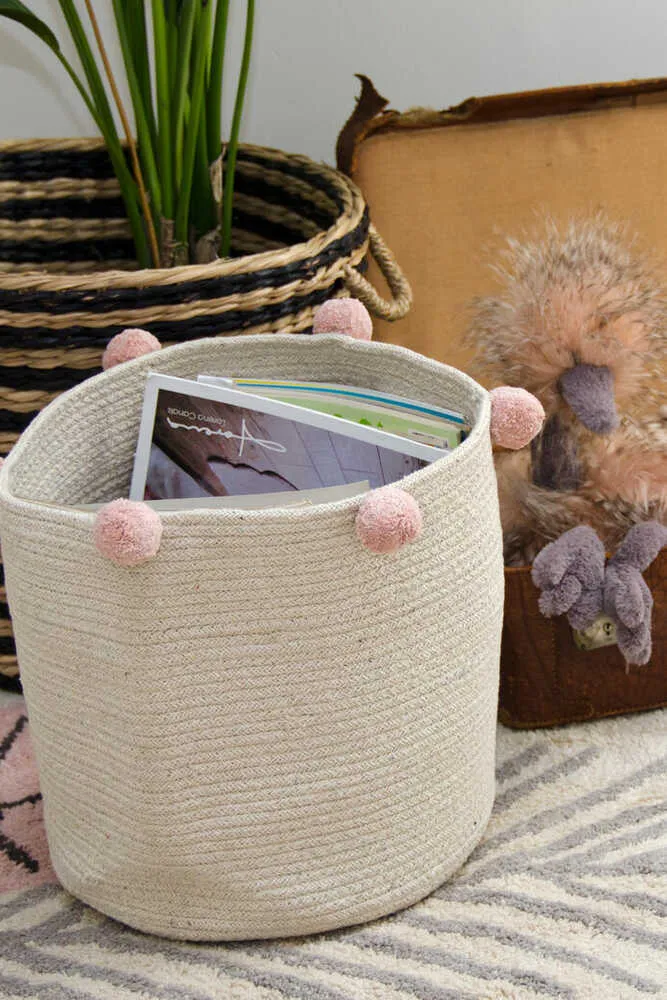 Bubbly Storage Basket - Nude, Natural