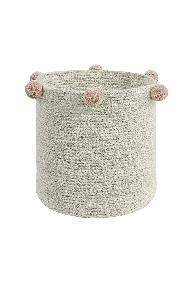 Bubbly Storage Basket - Nude, Natural