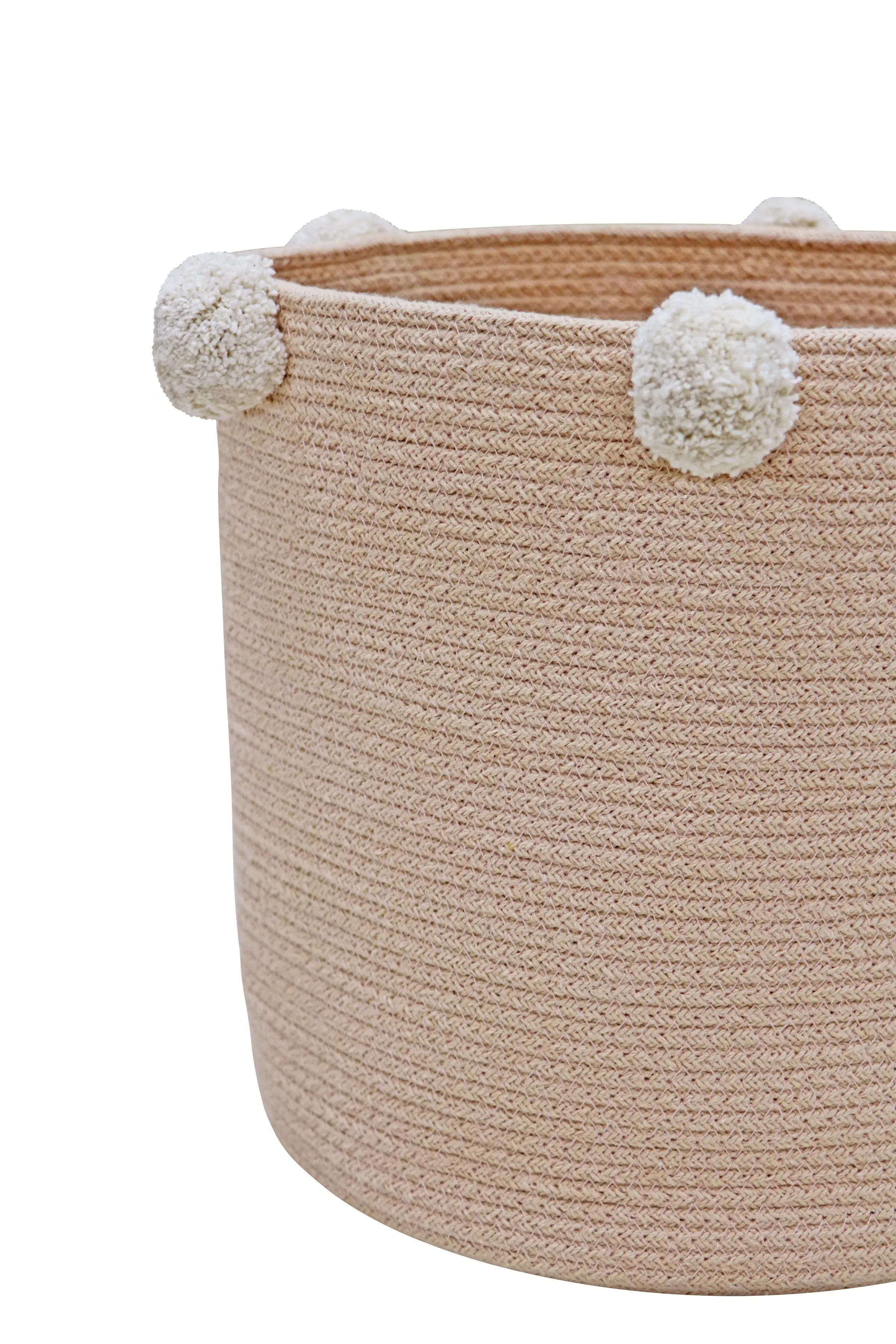 Bubbly Storage Basket - Rose, Cotton